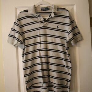 Ralph Lauren Polo Men's Golf Shirt, Size Medium, Gray/Blue